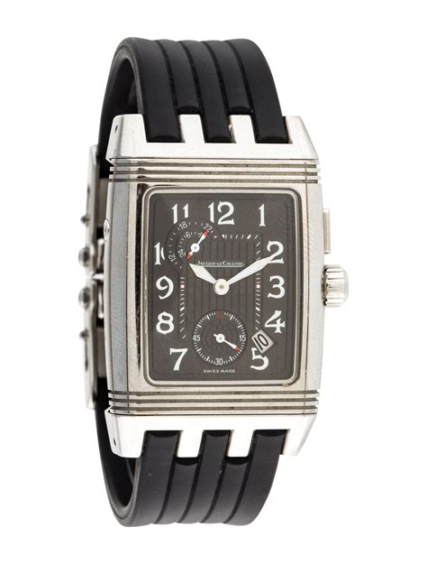 Jaeger LeCoultre Jaeger Reverso Gran Sport Black Dial Brown .